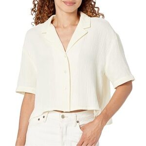 Steve Madden Paloma Ivory Top Size Large NEW